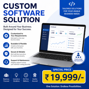 Custom Software Solution – Tailored for Your Business